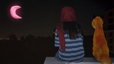 A Fox Under a Pink Moon 3